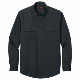 CornerStone CSW174 Long Sleeve Select Ripstop Shirt - Echo Steel