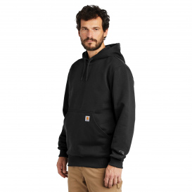 Carhartt 100615 Rain Defender Paxton Hooded Heavyweight Sweatshirt - Black