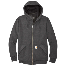 Carhartt 104078 Midweight Thermal-Lined Full-Zip Sweatshirt - Carbon ...