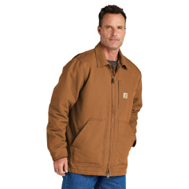 Carhartt 104293 Sherpa Lined Coat - Carhartt Brown