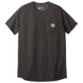 Carhartt CT106652 Force Short Sleeve Pocket T-Shirt - Carbon Heather ...