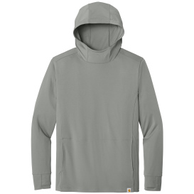 Carhartt CT106923 Force Sun Defender Long Sleeve Hooded T-Shirt - Asphalt Gray