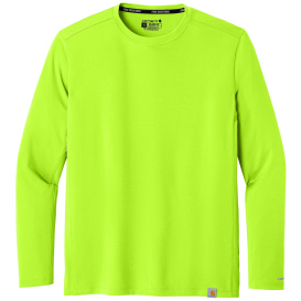 Carhartt CT106972 Force Sun Defender Long Sleeve T-Shirt - Brite Lime