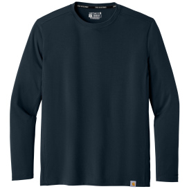 Carhartt CT106972 Force Sun Defender Long Sleeve T-Shirt - Navy