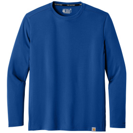 Carhartt CT106972 Force Sun Defender Long Sleeve T-Shirt - Royal Glass Blue