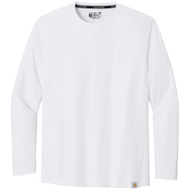 Carhartt CT106972 Force Sun Defender Long Sleeve T-Shirt - White