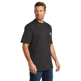 Carhartt K87 Workwear Pocket Short Sleeve T-Shirt - Carbon Heather