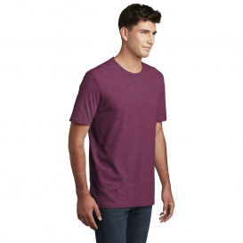 District DM108 Perfect Blend Tee - Raspberry Fleck