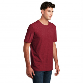 District DM108 Perfect Blend Tee - Red Fleck