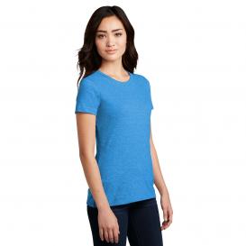 District DM108L Women\'s Perfect Blend Tee - Heathered Bright Turquoise