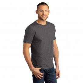 District DM130DTG Perfect Tri DTG Tee - Heathered Charcoal
