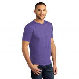 District DM130DTG Perfect Tri DTG Tee - Purple Frost