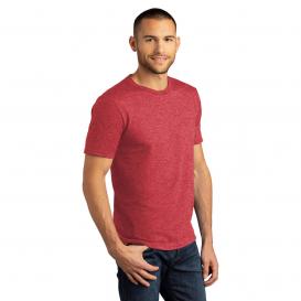 District DM130DTG Perfect Tri DTG Tee - Red Frost