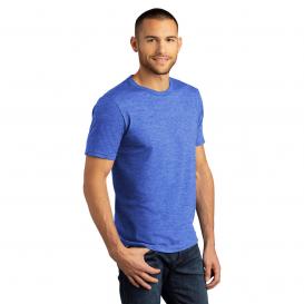 District DM130DTG Perfect Tri DTG Tee - Royal Frost
