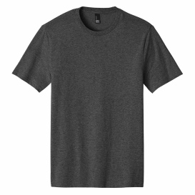 District DT106 Perfect Weight Icon Tee - Heathered Charcoal
