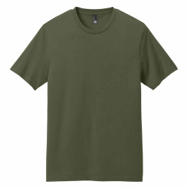 District DT106 Perfect Weight Icon Tee - Military Green