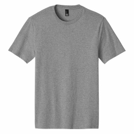 District DT106 Perfect Weight Icon Tee - Heathered Steel