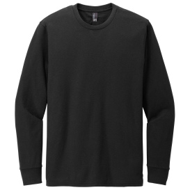 District DT109 Perfect Blend CVC Long Sleeve Tee - Black