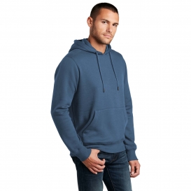 District DT1101 Perfect Weight Fleece Hoodie - Maritime Blue
