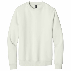 District DT1106 Perfect Weight Fleece Crew - White Onyx