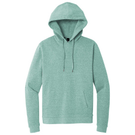 District DT1300 Perfect Tri Fleece Pullover Hoodie - Heathered Eucalyptus Blue