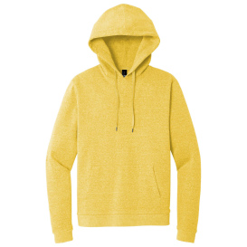 District DT1300 Perfect Tri Fleece Pullover Hoodie - Ochre Yellow Heather