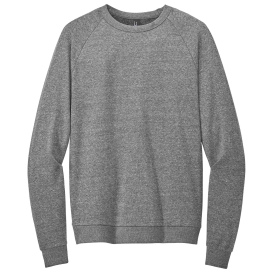 District DT1304 Perfect Tri Fleece Crewneck Sweatshirt - Heathered Charcoal