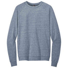 District DT1304 Perfect Tri Fleece Crewneck Sweatshirt - Navy Frost