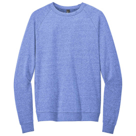 District DT1304 Perfect Tri Fleece Crewneck Sweatshirt - Royal Frost