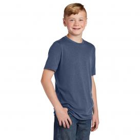 District DT130Y Youth Perfect Tri Tee - Navy Frost
