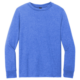 District DT132Y Youth Perfect Tri Long Sleeve Tee - Royal Frost