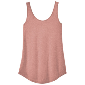 District DT151 Women\'s Perfect Tri Relaxed Tank - Blush Frost