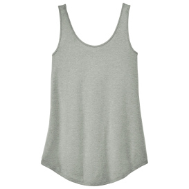 District DT151 Women\'s Perfect Tri Relaxed Tank - Heathered Grey