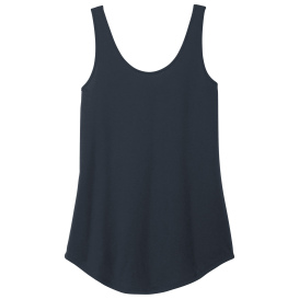 District DT151 Women\'s Perfect Tri Relaxed Tank - New Navy