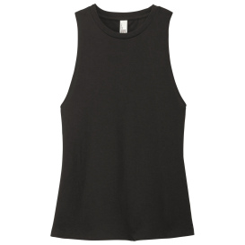 District DT153 Women\'s Perfect Tri Muscle Tank - Black