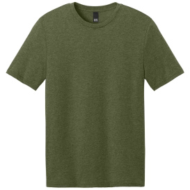 District DT184 Perfect Weight CVC Tee - Military Green Heather