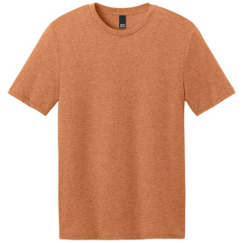 District DT184 Perfect Weight CVC Tee - Sienna Heather