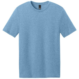 District DT184 Perfect Weight CVC Tee - Tundra Blue Heather