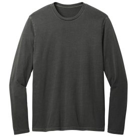 District DT2103 Wash Long Sleeve Tee - Black