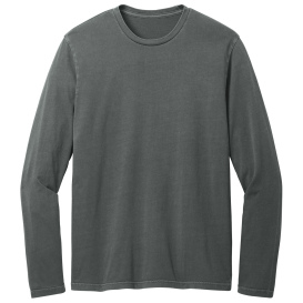 District DT2103 Wash Long Sleeve Tee - Graphite