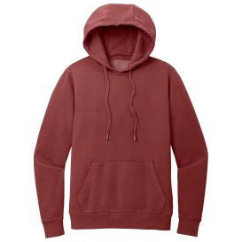 District DT2200 Wash Fleece Hoodie - Garnet