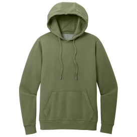 District DT2200 Wash Fleece Hoodie - Olive Drab Green