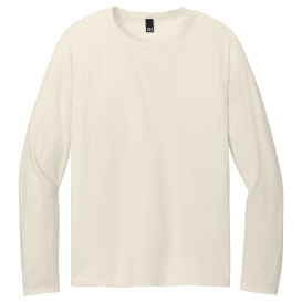 District DT572 Featherweight French Terry Long Sleeve Crewneck - Gardenia