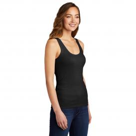 District DT6021 Women's V.I.T. Rib Tank - Black | Full Source