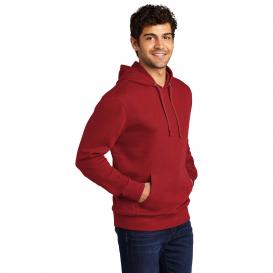 District DT6100 V.I.T. Fleece Pullover Hoodie - Classic Red