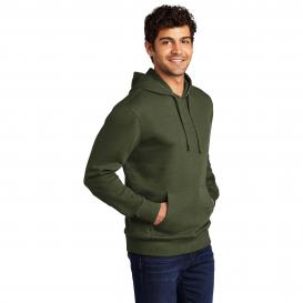 District DT6100 V.I.T. Fleece Pullover Hoodie - Olive