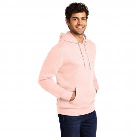 District DT6100 V.I.T. Fleece Pullover Hoodie - Rosewater Pink