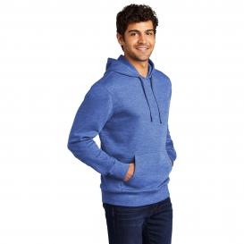 District DT6100 V.I.T. Fleece Pullover Hoodie - Royal Frost