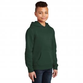 District DT6100Y Youth V.I.T. Fleece Hoodie - Forest Green