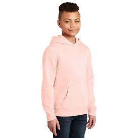 District DT6100Y Youth V.I.T. Fleece Hoodie - Rosewater Pink